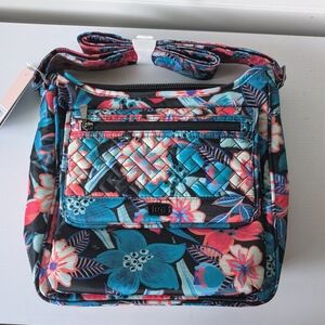 Lug hopscotch crossbody bag